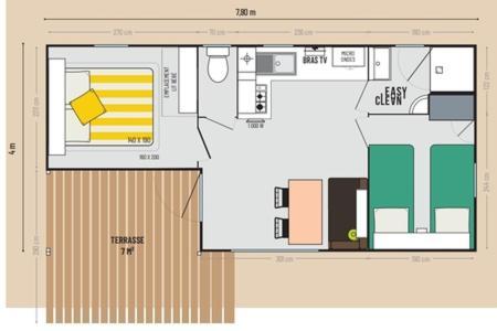 Mobil-Home Cosy 5 Personnes Camping Le Ried - Europapark Boofzheim Kültér fotó